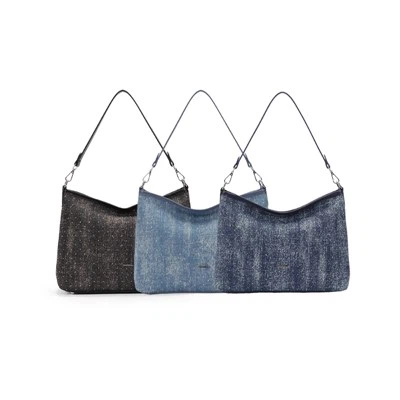 Túi vai denim công suất lớn